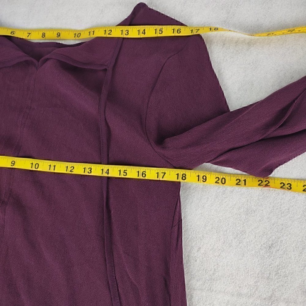 Blue Rain Womens Purple Bell Sleeve Blouse (NWT) Size Medium - Picture 7 of 13
